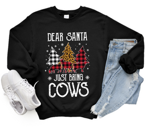 Dear Santa Just Bring Cows