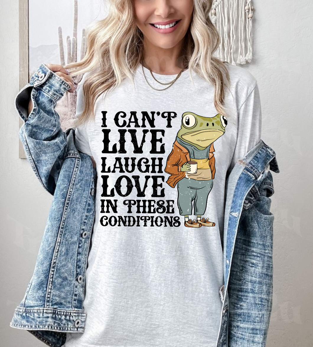 Live Laugh Love Frog