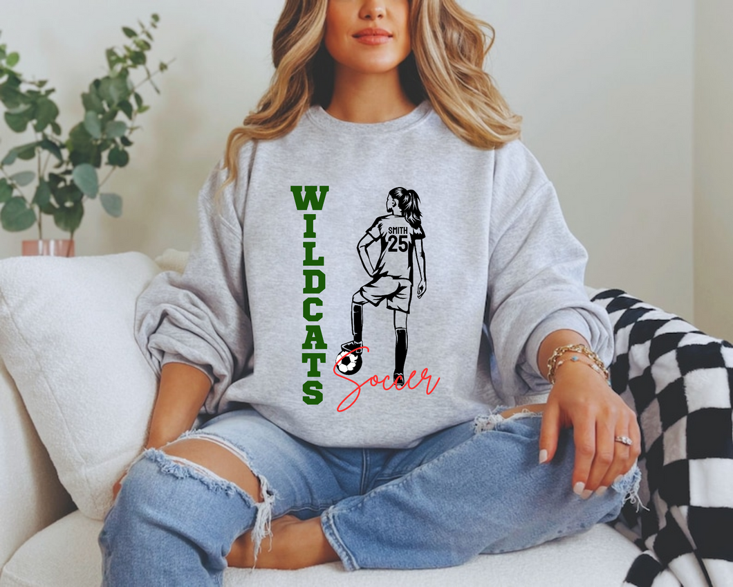 Girls Soccer Custom