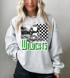 Wildcats Football Checkered Custom