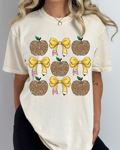 Leopard Apple Bows Adult