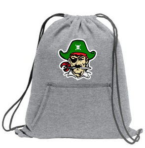 Custom Mascot Sweatshirt Drawstring Bags