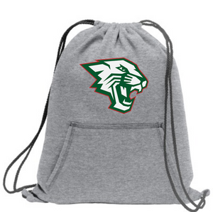 Custom Mascot Sweatshirt Drawstring Bags