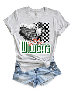 Wildcats Baseball Checkered Custom