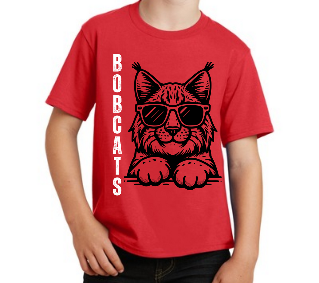 Bobcat Cartoon Boy