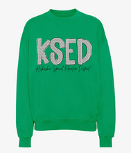 Load image into Gallery viewer, KSED Dalmatian Crew Sweatshirt
