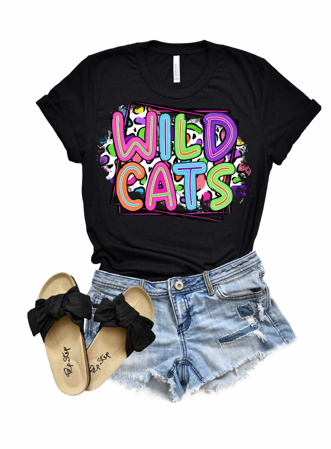 Wildcats Leopard Doodle