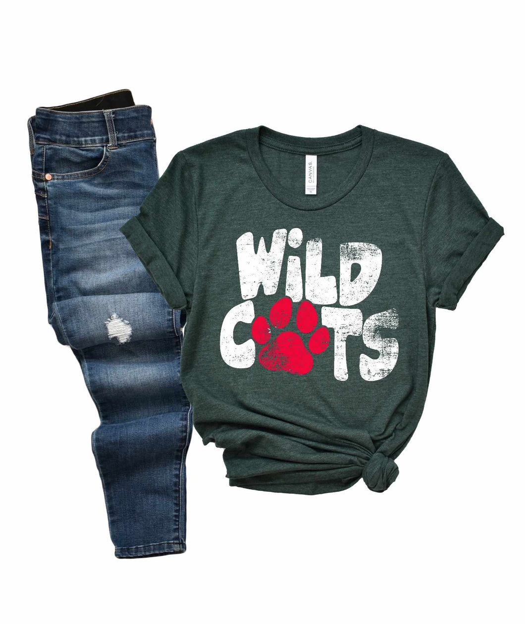 Wildcats Distressed