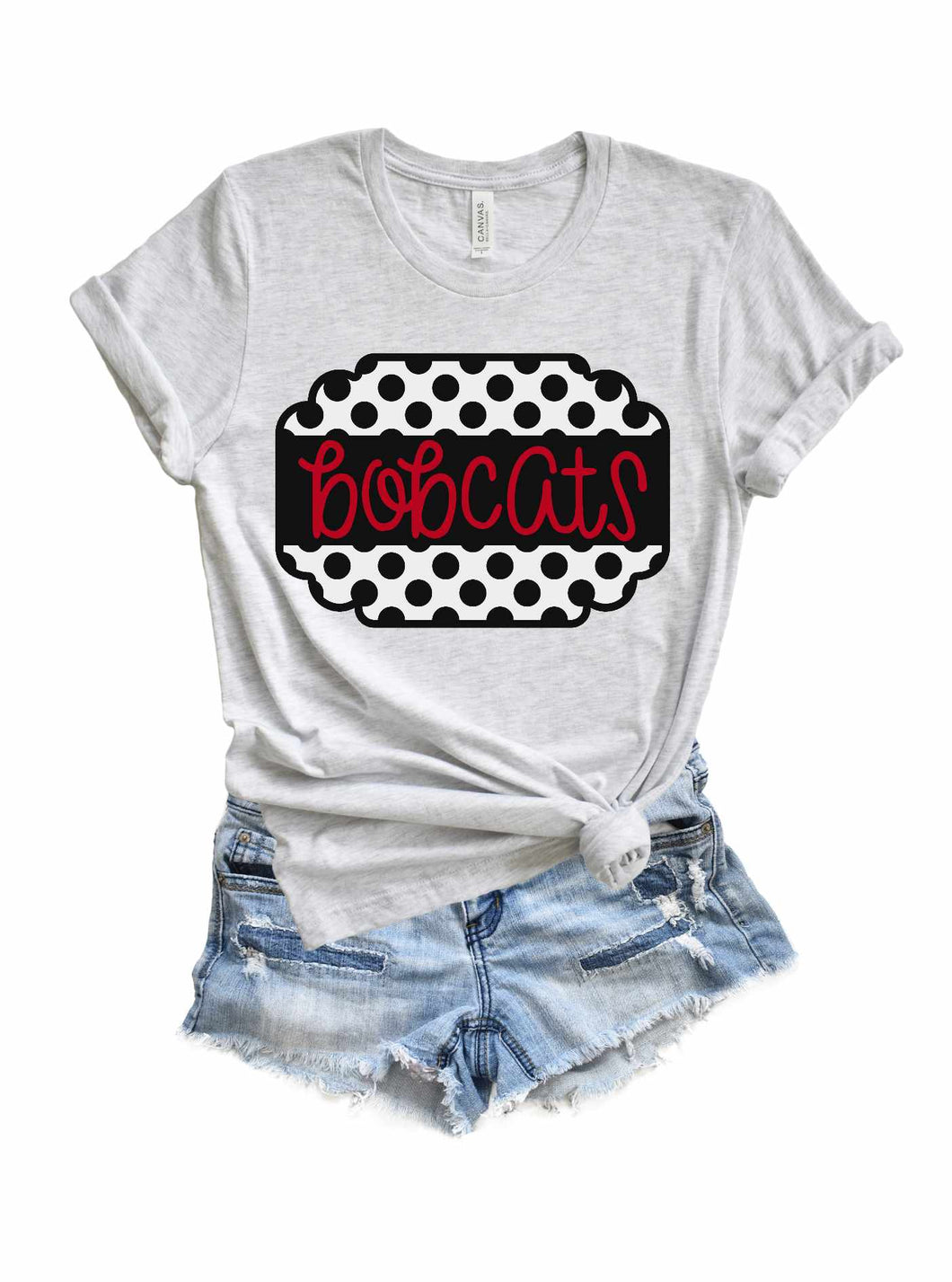 Bobcat Polka Dots