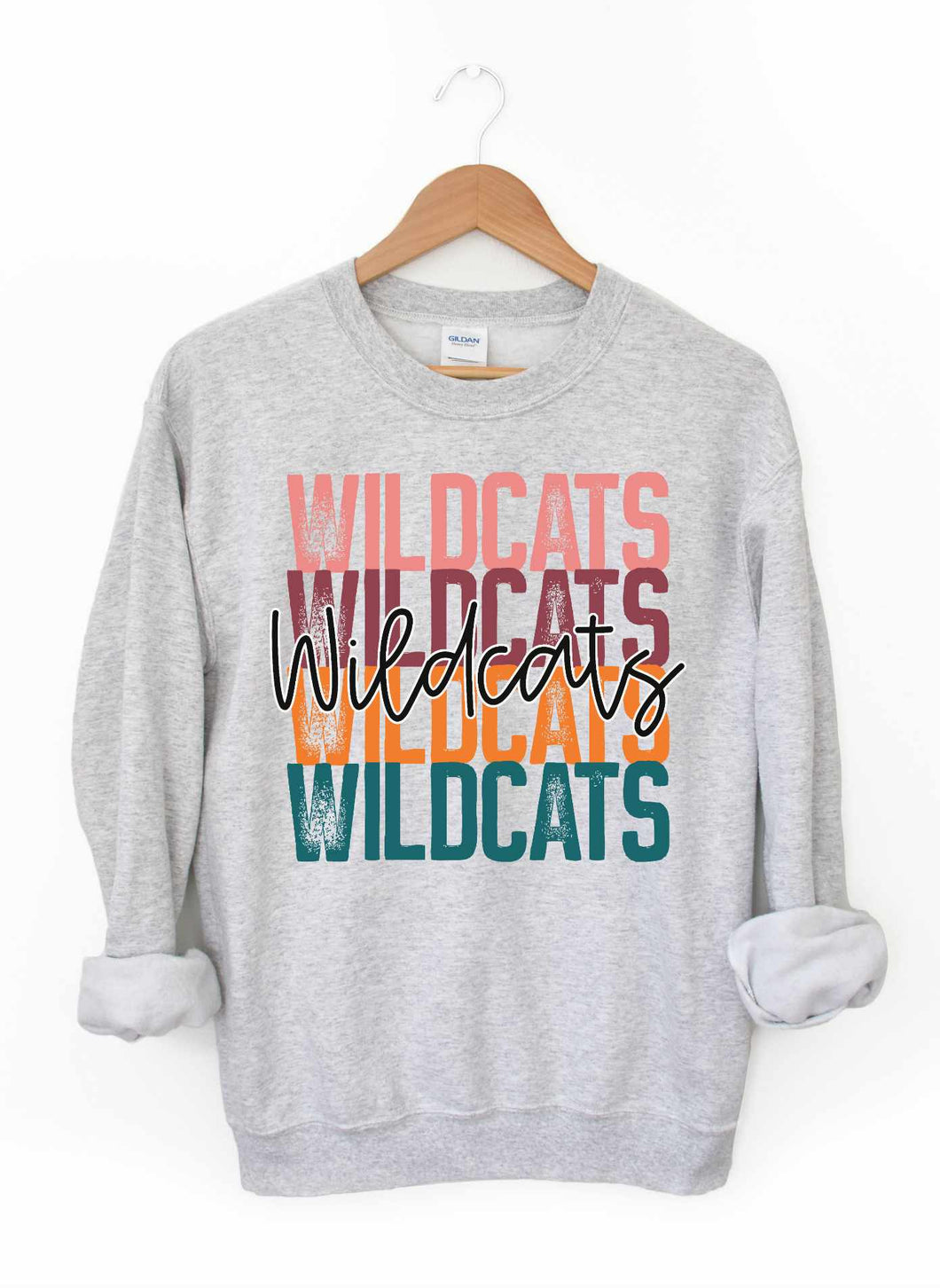 Wildcats Stacked Colorful