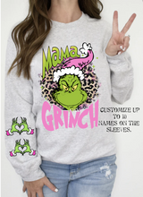 Load image into Gallery viewer, Custom Green Christmas Monster Crews
