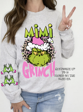 Load image into Gallery viewer, Custom Green Christmas Monster Crews
