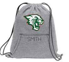 Load image into Gallery viewer, Custom Mascot Sweatshirt Drawstring Bags
