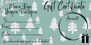 Gift Certificate