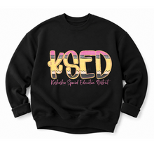 Load image into Gallery viewer, KSED Pencil Words Sweatshirts
