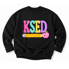 Load image into Gallery viewer, KSED Pencil Name Plate Sweatshirts
