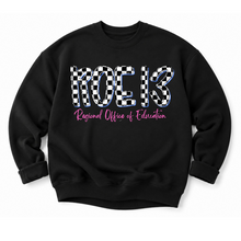 Load image into Gallery viewer, ROE 13 Checkered Crew Sweatshirt
