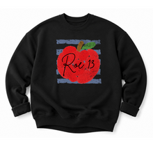Load image into Gallery viewer, ROE 13 Distressed Apple Line Crew Sweatshirt
