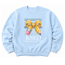 Load image into Gallery viewer, KSED Pencil Bow Sweatshirts
