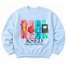 Load image into Gallery viewer, KSED Brushstroke Characters Sweatshirts
