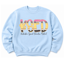 Load image into Gallery viewer, KSED Pencil Words Sweatshirts
