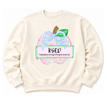 Load image into Gallery viewer, KSED Apple Name Plate Sweatshirt
