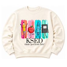 Load image into Gallery viewer, KSED Brushstroke Characters Sweatshirts
