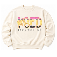 Load image into Gallery viewer, KSED Pencil Words Sweatshirts
