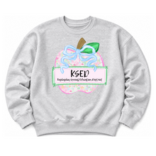 Load image into Gallery viewer, KSED Apple Name Plate Sweatshirt
