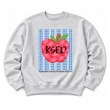Load image into Gallery viewer, KSED Apple Blue Line Sweatshirts
