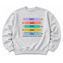 Load image into Gallery viewer, KSED Stacked Pencils Sweatshirts
