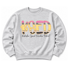 Load image into Gallery viewer, KSED Pencil Words Sweatshirts

