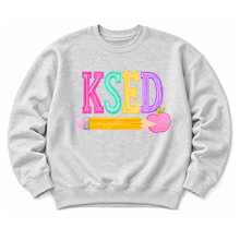 Load image into Gallery viewer, KSED Pencil Name Plate Sweatshirts
