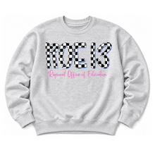 Load image into Gallery viewer, ROE 13 Checkered Crew Sweatshirt
