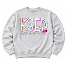 Load image into Gallery viewer, KSED Notebook Letters Sweatshirts
