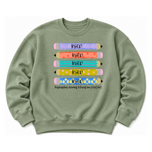 Load image into Gallery viewer, KSED Stacked Pencils Sweatshirts
