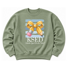 Load image into Gallery viewer, KSED Pencil Bow Sweatshirts
