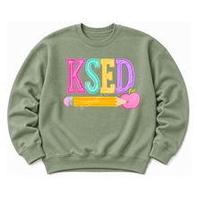 Load image into Gallery viewer, KSED Pencil Name Plate Sweatshirts
