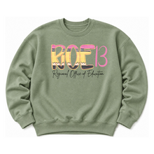 Load image into Gallery viewer, ROE 13 Pencil Letters Crew Sweatshirt
