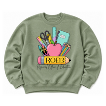 Load image into Gallery viewer, ROE 13 Supply Name Plate Crew Sweatshirts
