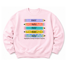 Load image into Gallery viewer, KSED Stacked Pencils Sweatshirts
