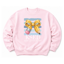 Load image into Gallery viewer, KSED Pencil Bow Sweatshirts
