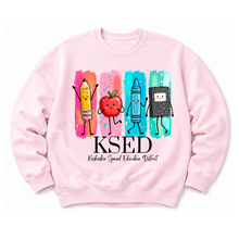 Load image into Gallery viewer, KSED Brushstroke Characters Sweatshirts
