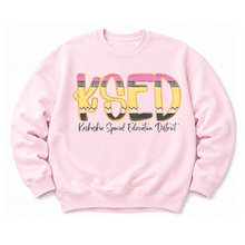 Load image into Gallery viewer, KSED Pencil Words Sweatshirts
