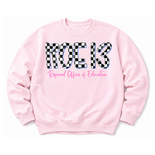 Load image into Gallery viewer, ROE 13 Checkered Crew Sweatshirt
