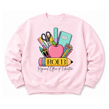 Load image into Gallery viewer, ROE 13 Supply Name Plate Crew Sweatshirts
