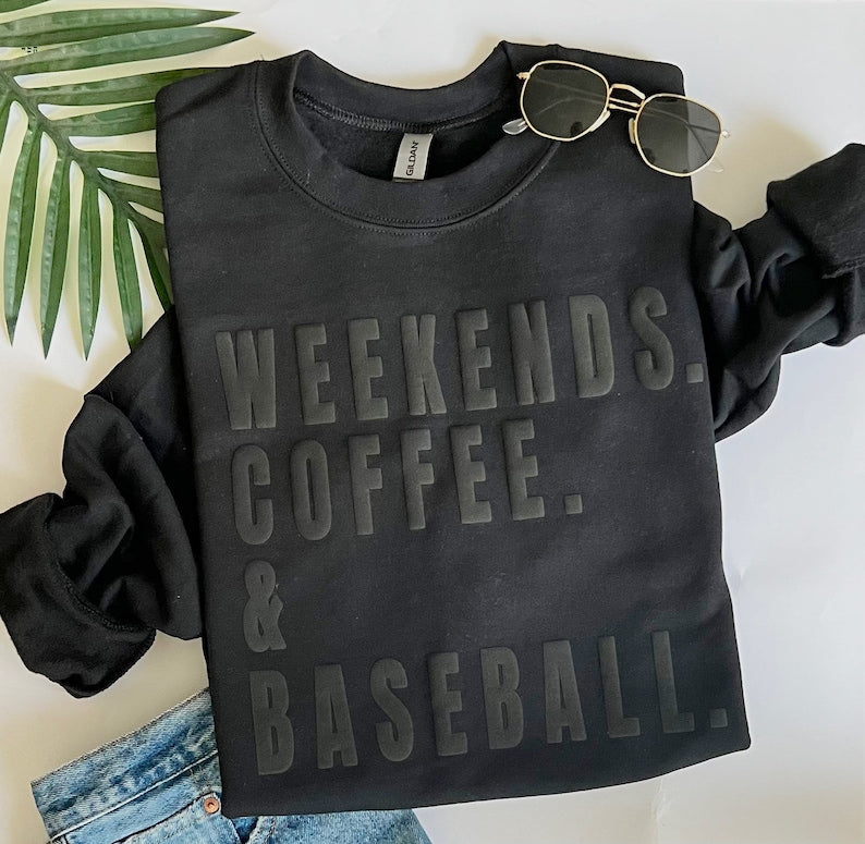 Weekends Coffee & Baseball Puff