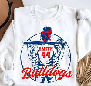 Custom Softball Build Your Own