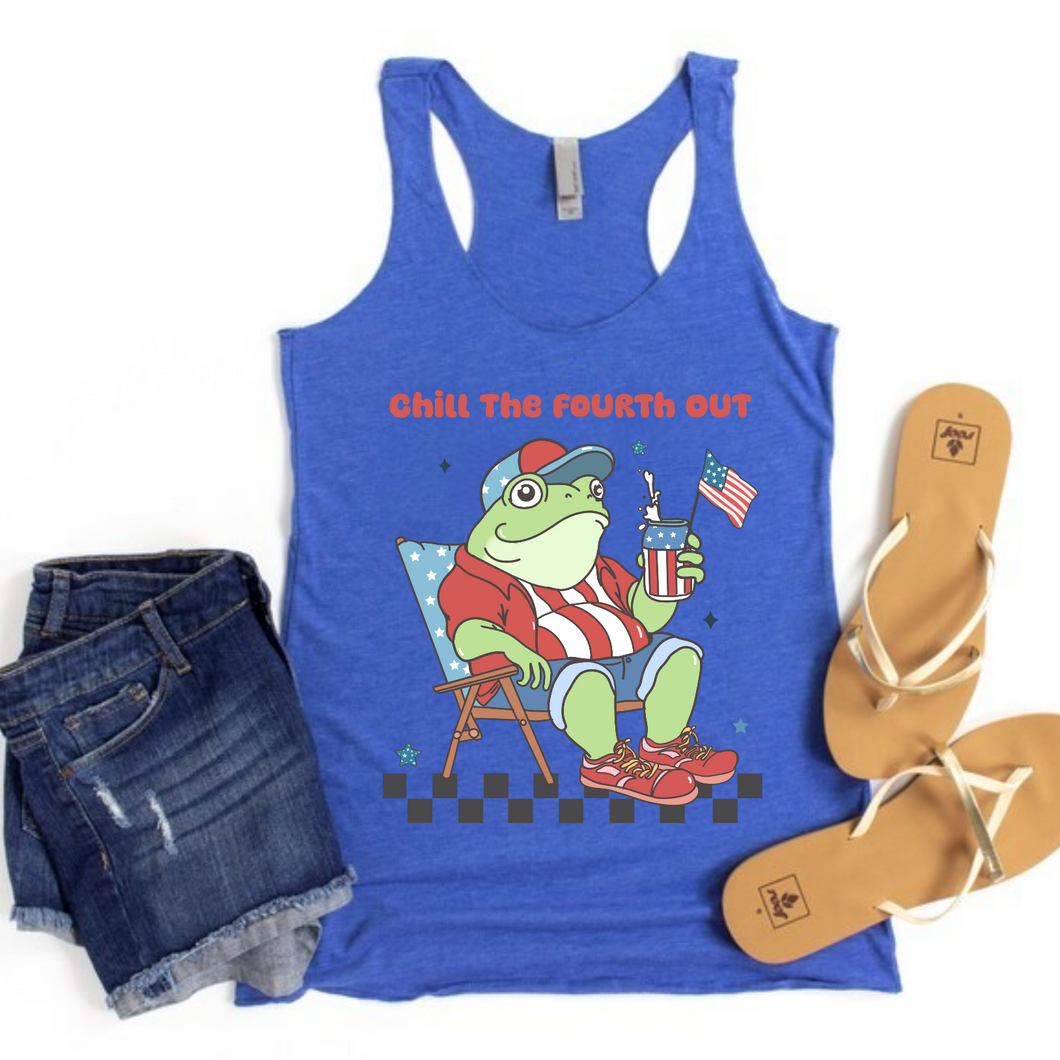 Chill The Fourth Out Frog