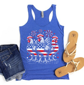 Patriotic Chickens